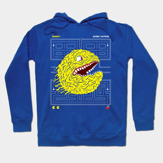 Pac-Man :v Hoodie by Mapache